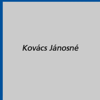 Kovács Jánosné